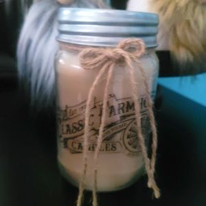 Pumpkin pie farmhouse candle